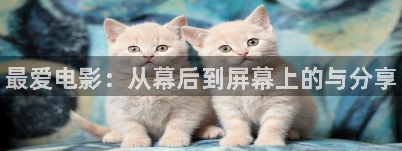 神马影院卡：最爱电影：从幕后到屏幕上的与分享