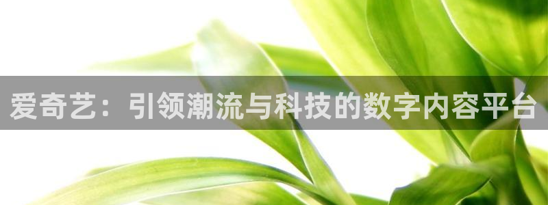 神马影院亚洲夫妻在线观看：爱奇艺：引领潮流与科技的数字内容平台